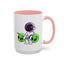 Alien Mug - Astronaut Lifting