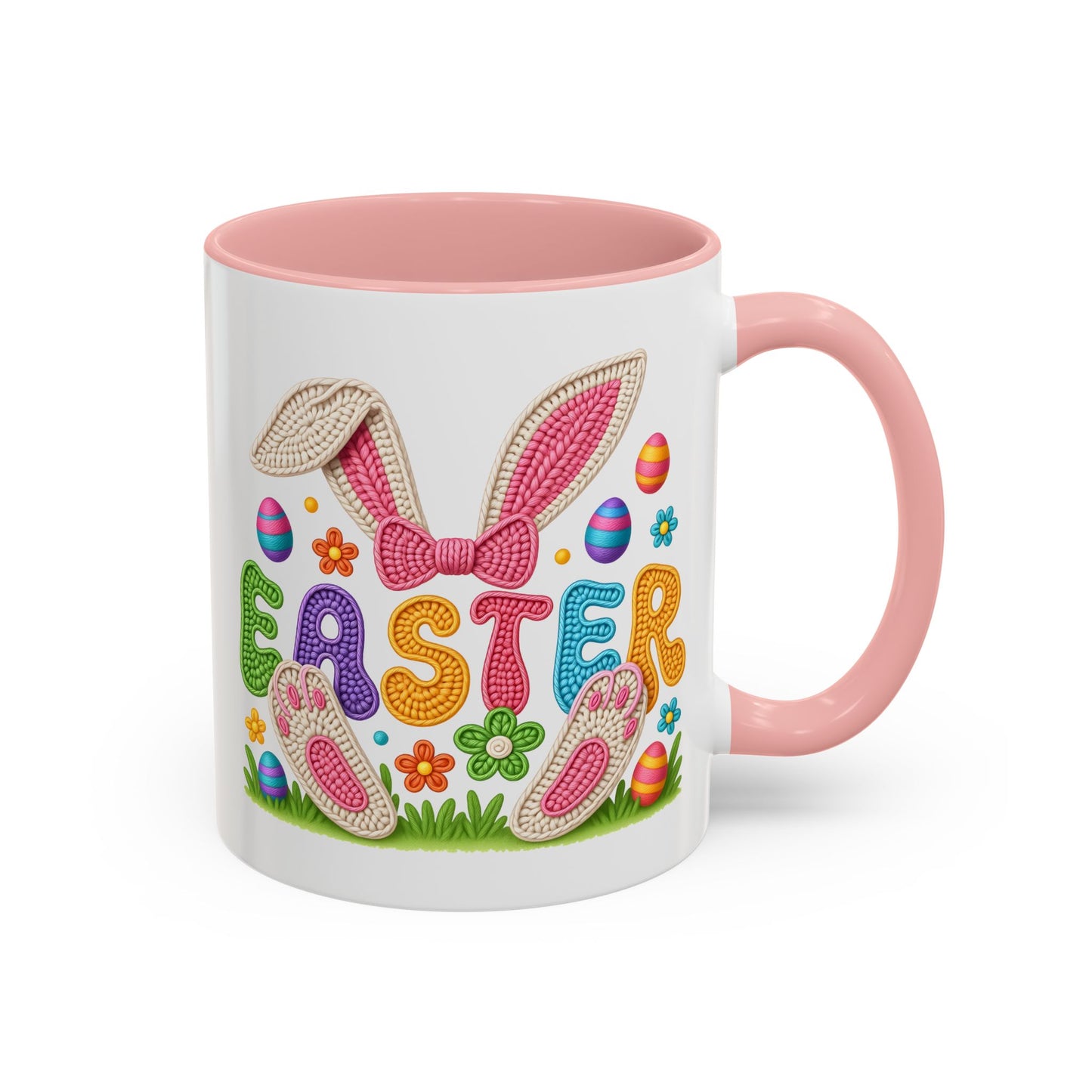 Easter Mug - Yarn Easter Bunny
