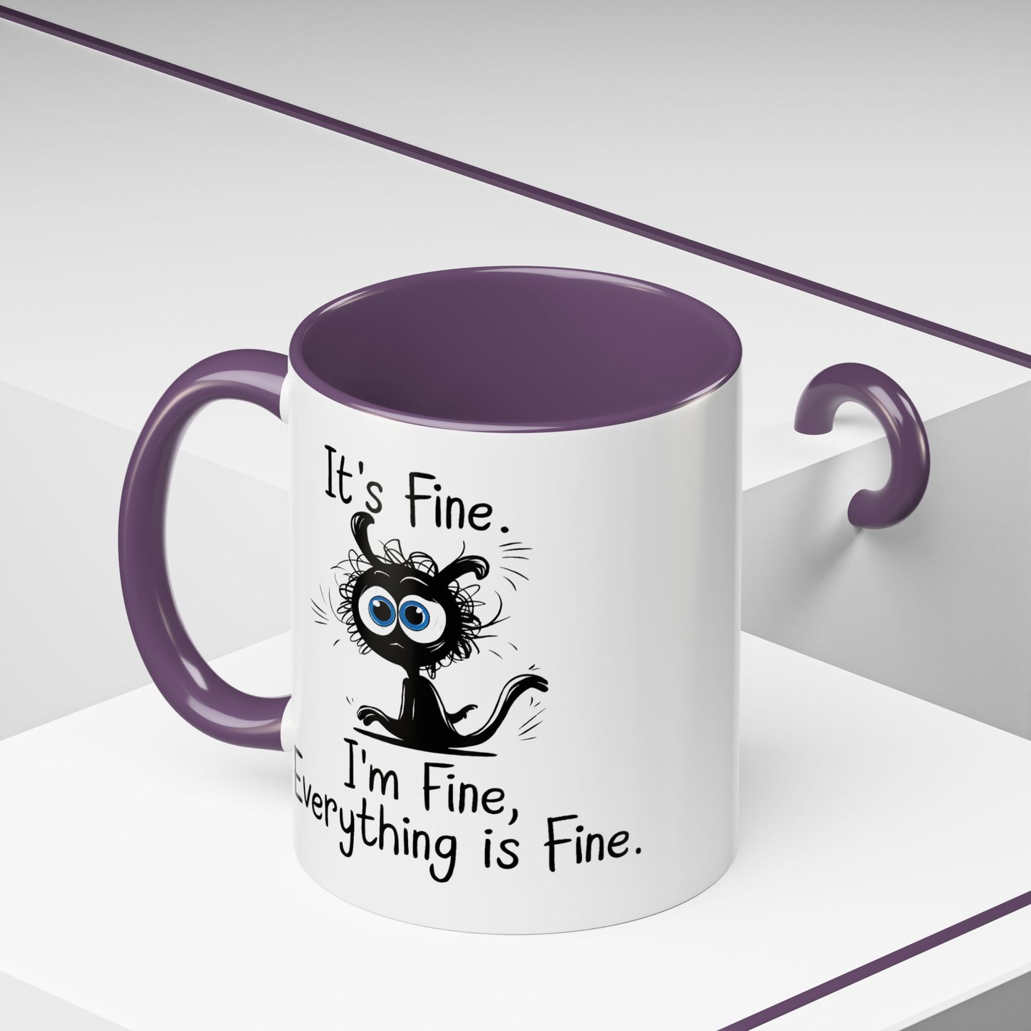 Animal Mug - It's Fine, It's Fine Everything Is Fine