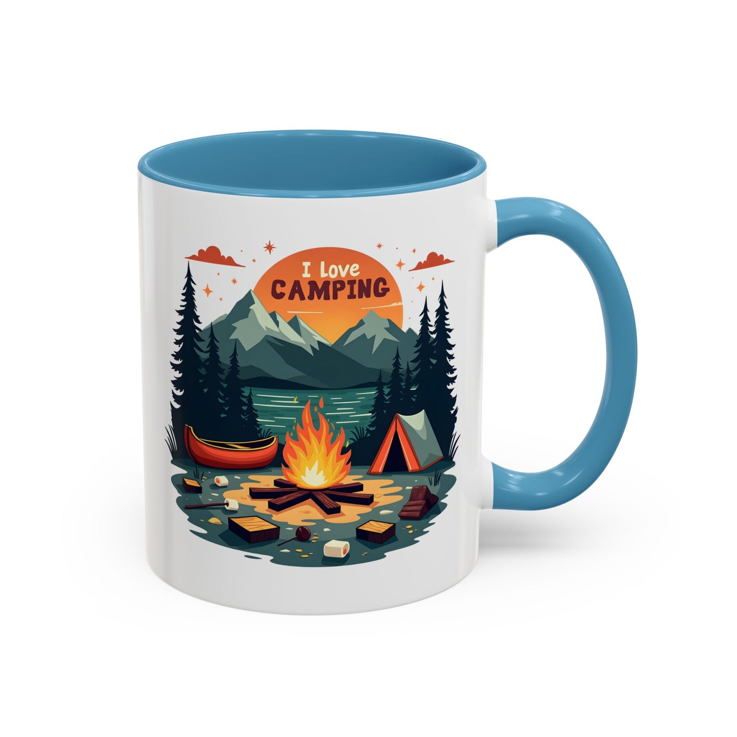 Adventure Mug - I Love Camping