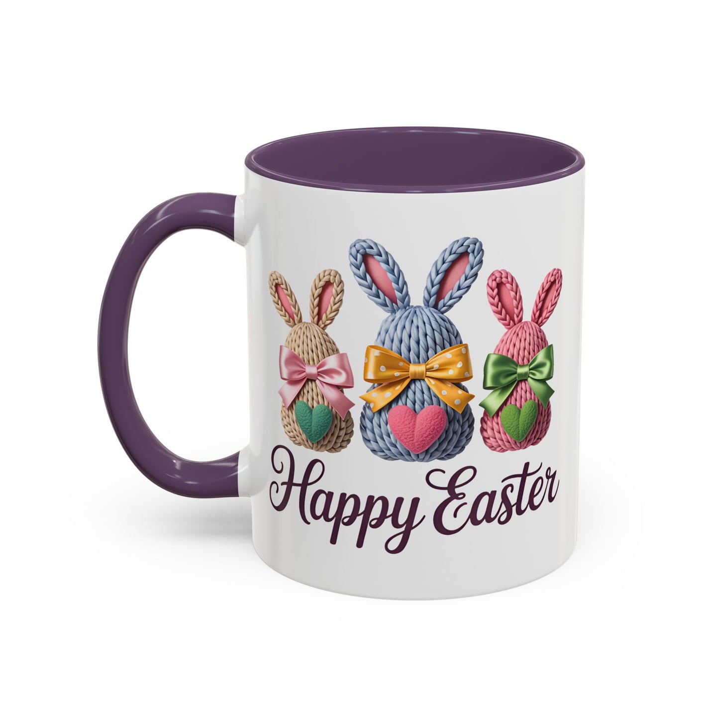 Easter Mug - Yarn Bunnies