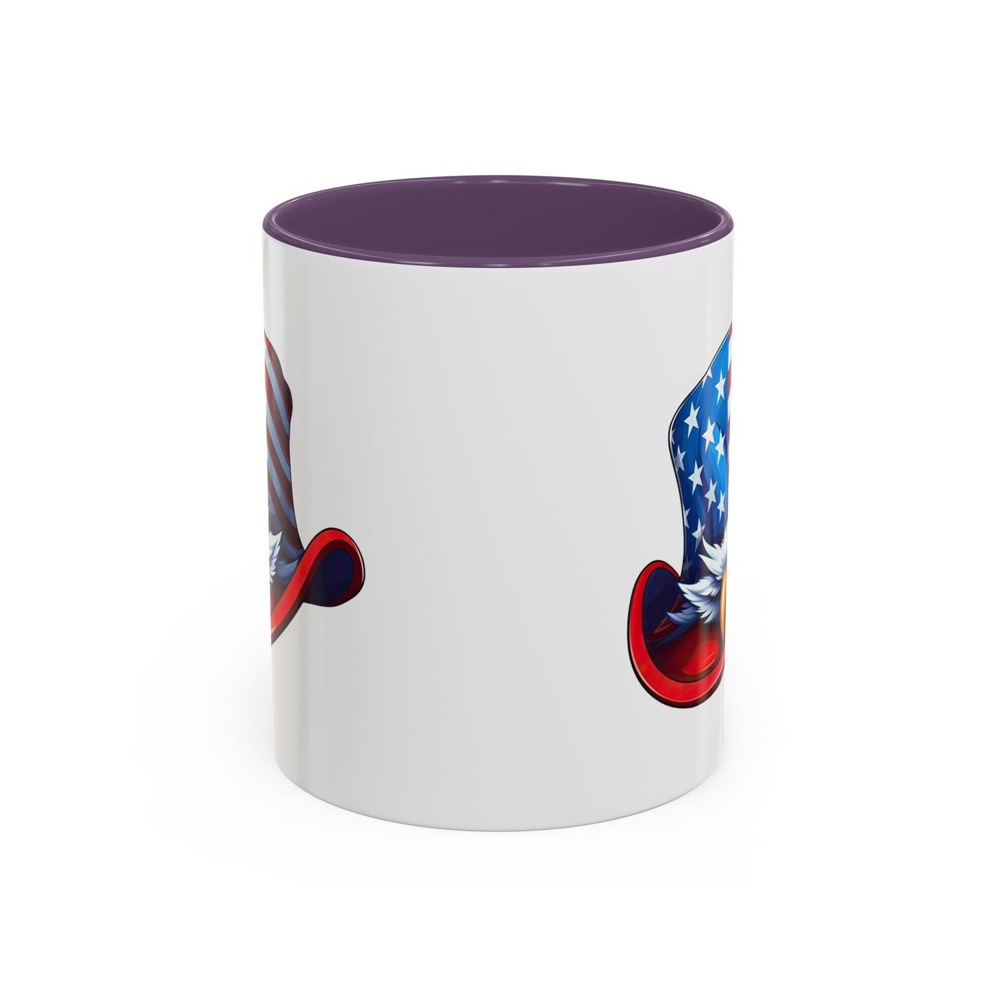 4th of July Mug - Bald Eagle American Hat