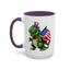4th of July Mug - T Rex Dinosaur USA Flag