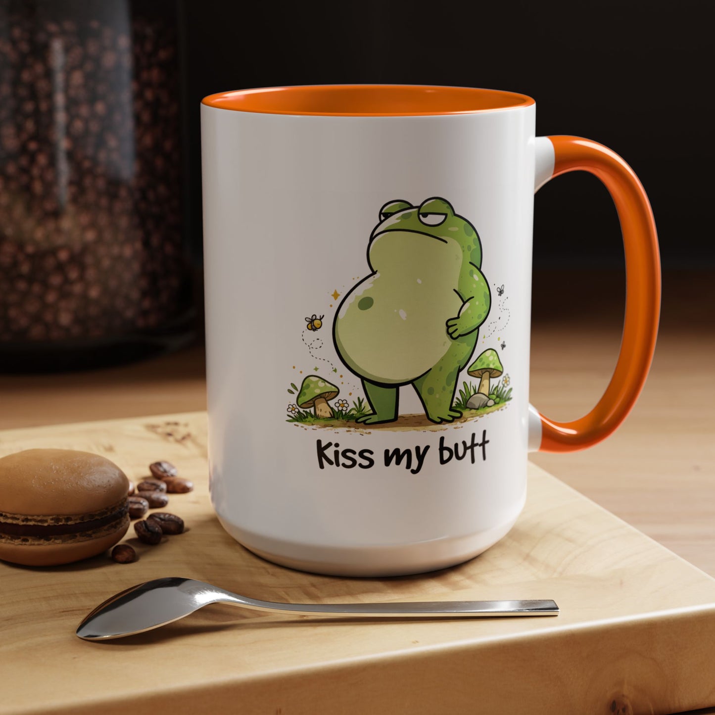 Humor Mug - Kiss My Butt