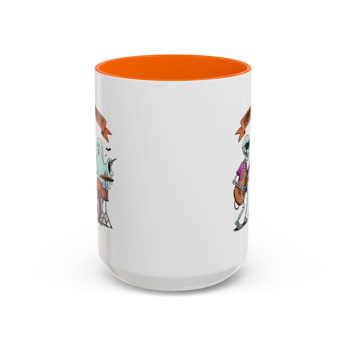 Halloween Mug - Skeleton & Ghost Band