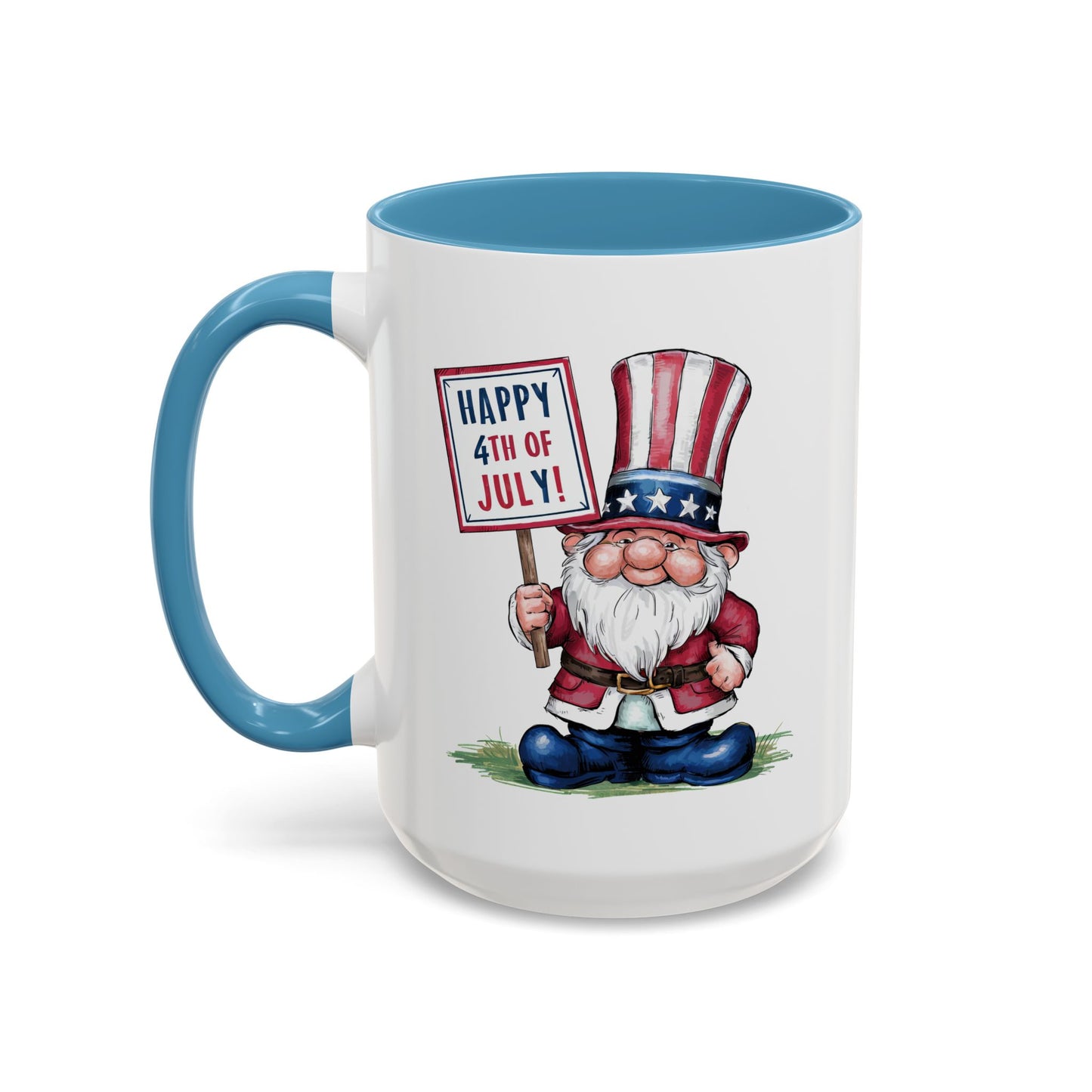 4th of July Mug - American Gnome 8