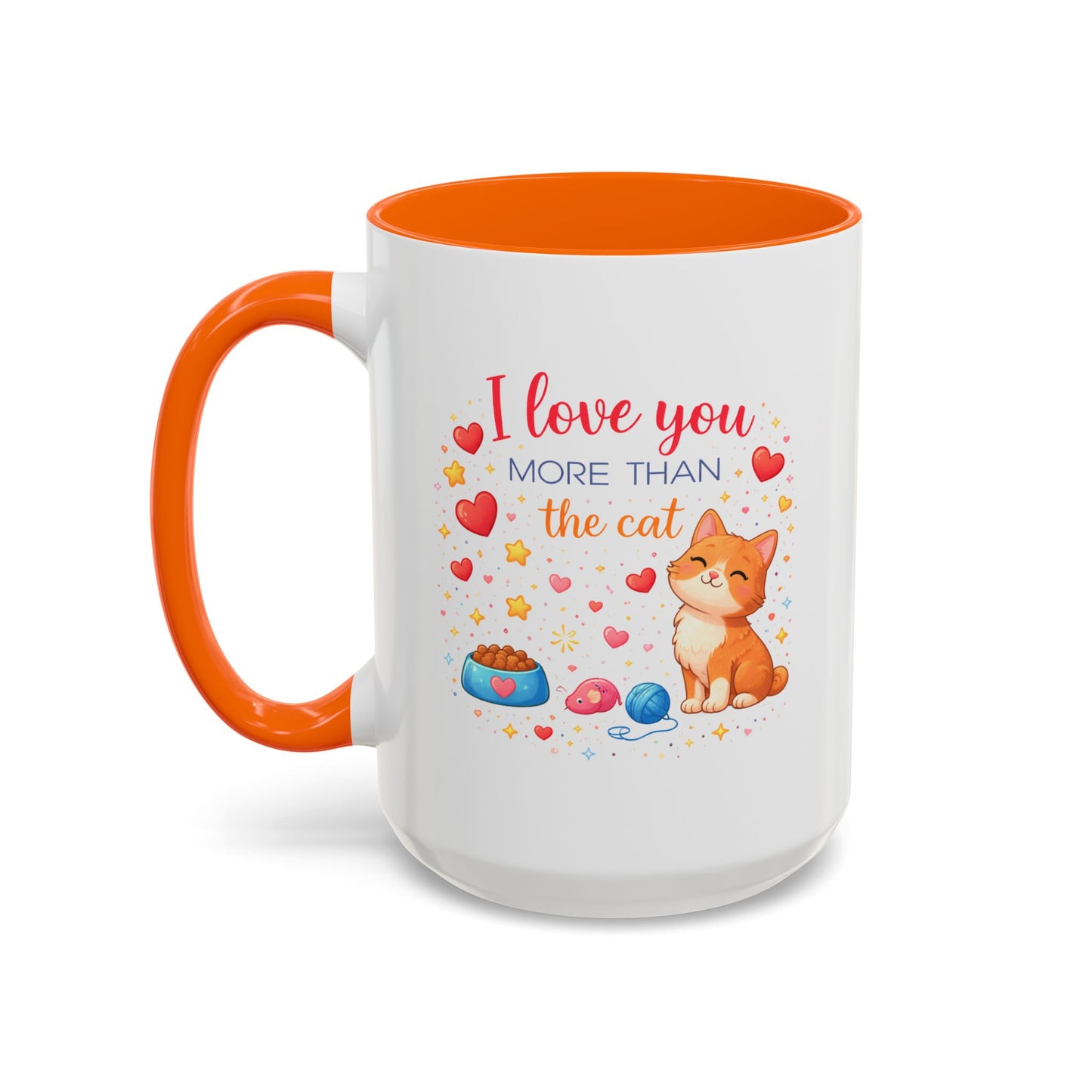 Anniversary Mug - I Love You More Than The Cat