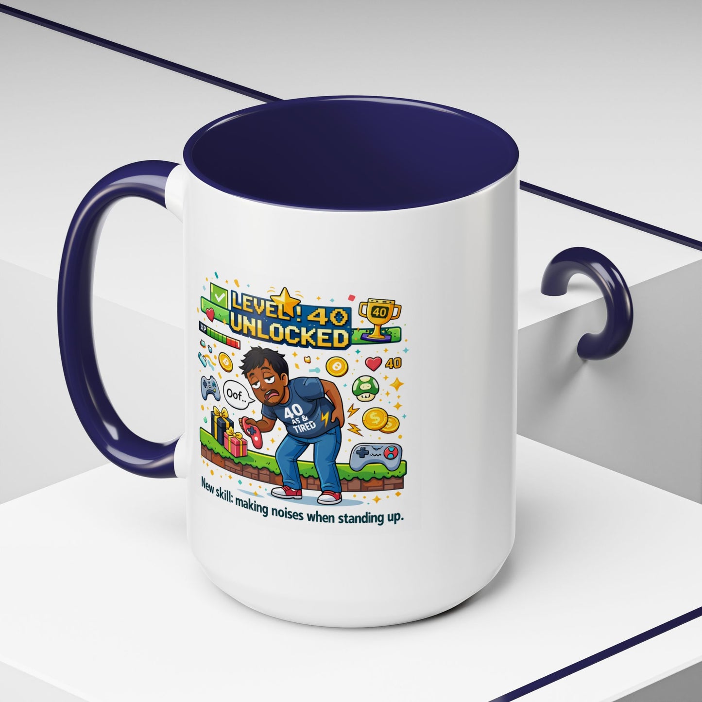 Birthday Mug - Level 40 Unlocked