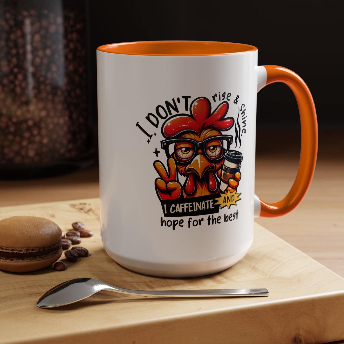 Office Mug - I Don't Rise & Shine