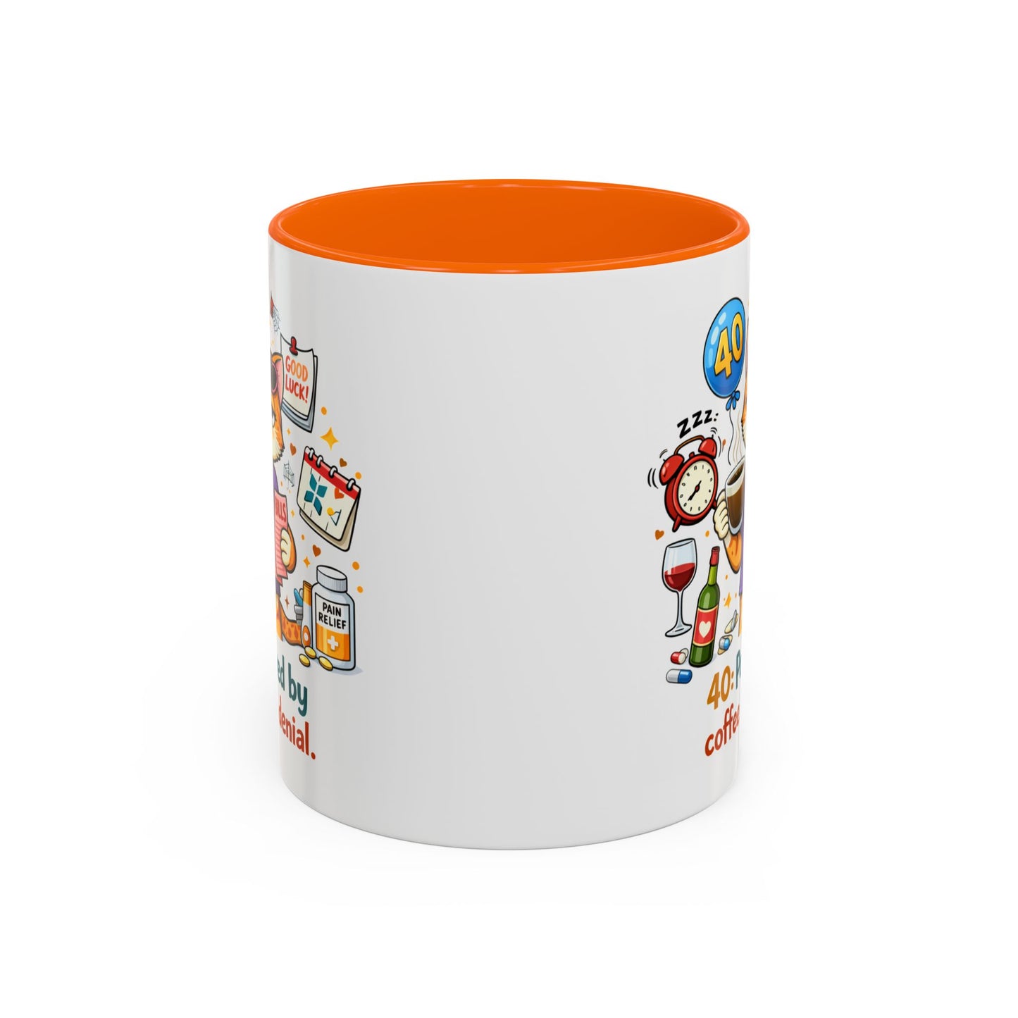 Birthday Mug - 40 Powered By