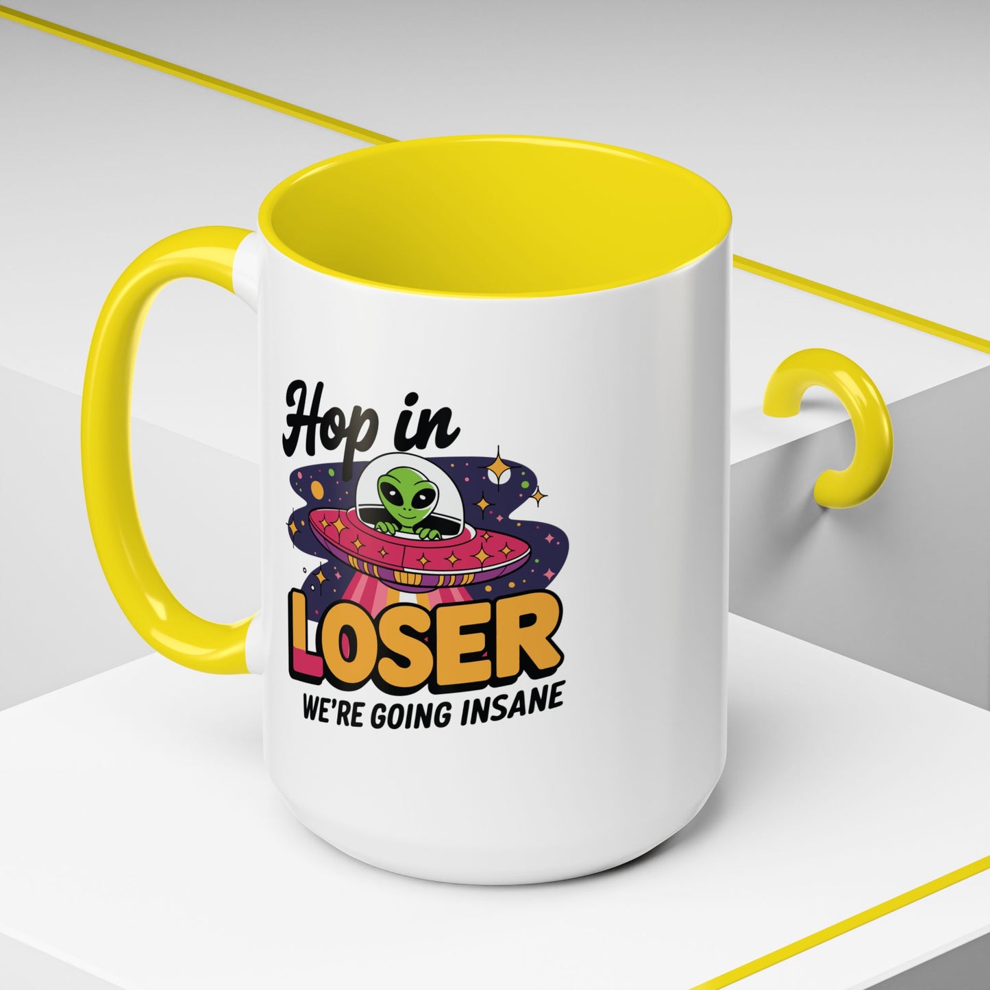 Alien Mug - Hop In Loser