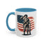 4th of July Mug - American Soldier Flag