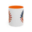 4th of July Mug - Happy Birthday America Sunflower