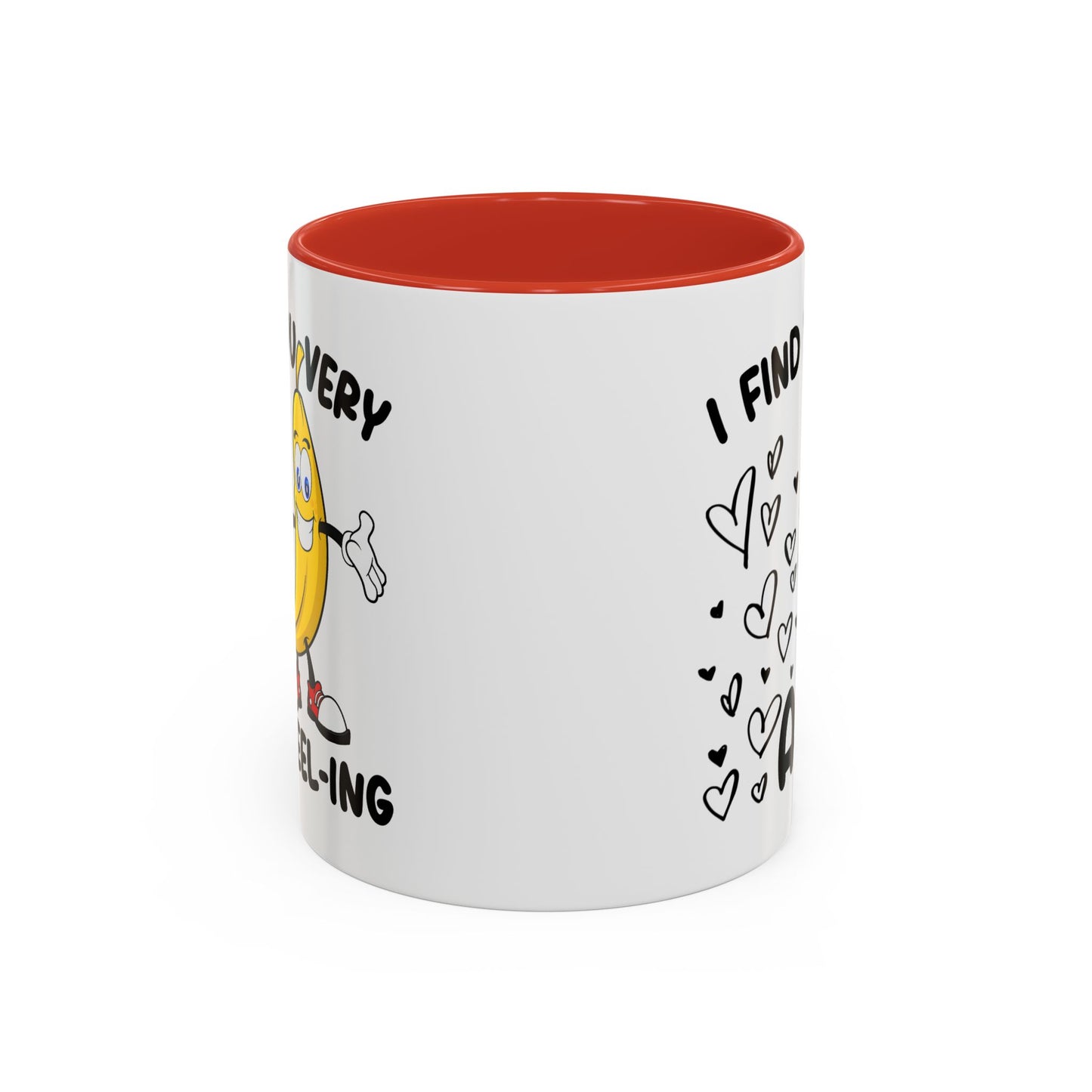 Adult Mug - I Find You Very A-Peel-Ing