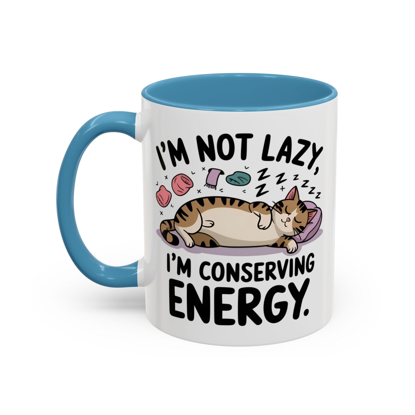 Animal Mug - I'm Not Lazy I'm Conserving Energy