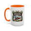 Christmas Mug - North Pole Express Steam Locomotive Decorations