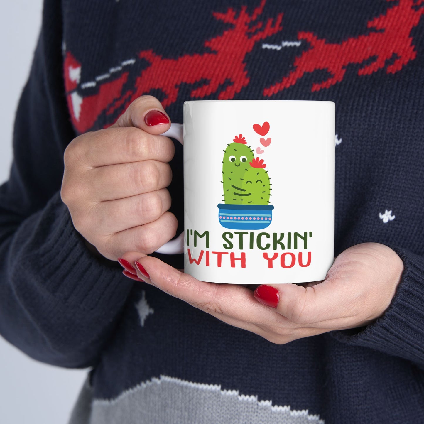 Anniversary Mug - I'm Stickin' With You