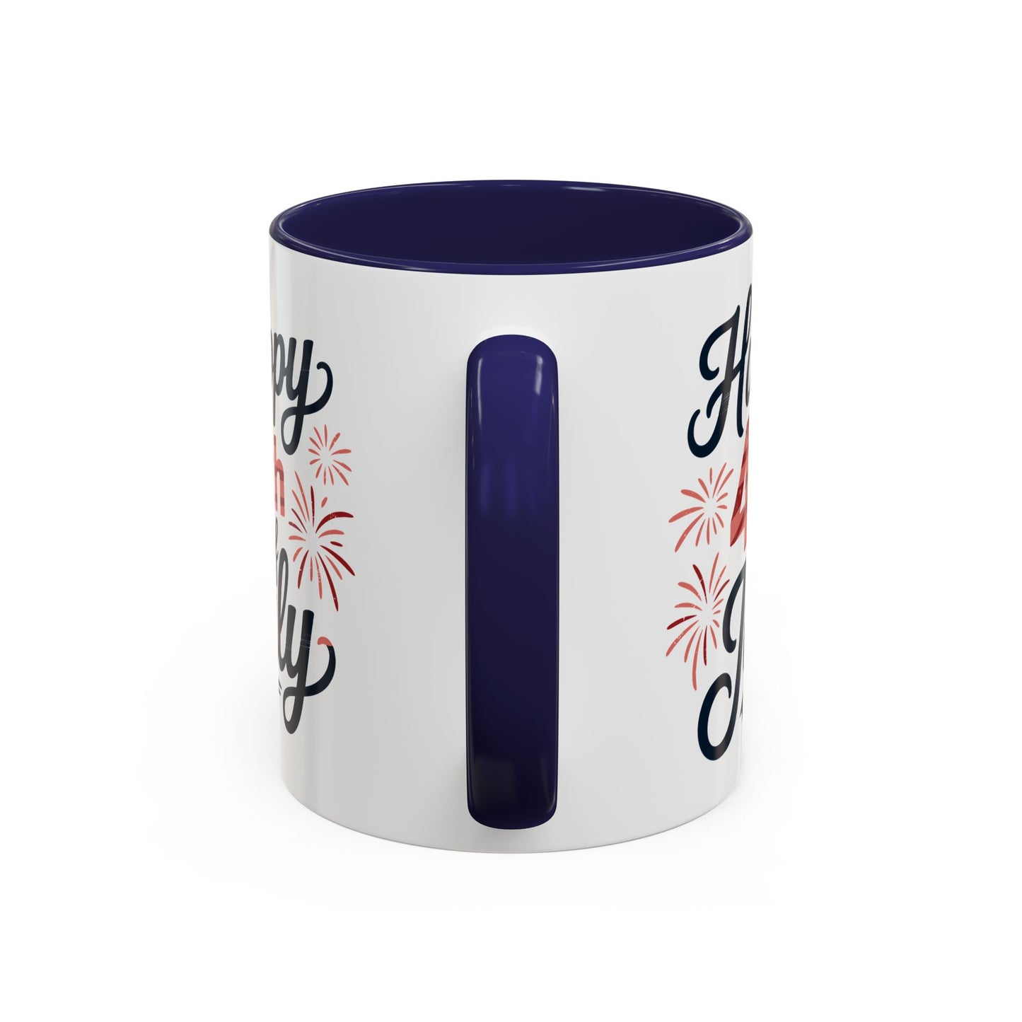 4th of July Mug - Happy 4th of July Fireworks