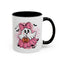 Halloween Mug - Ghost With Pink Bow