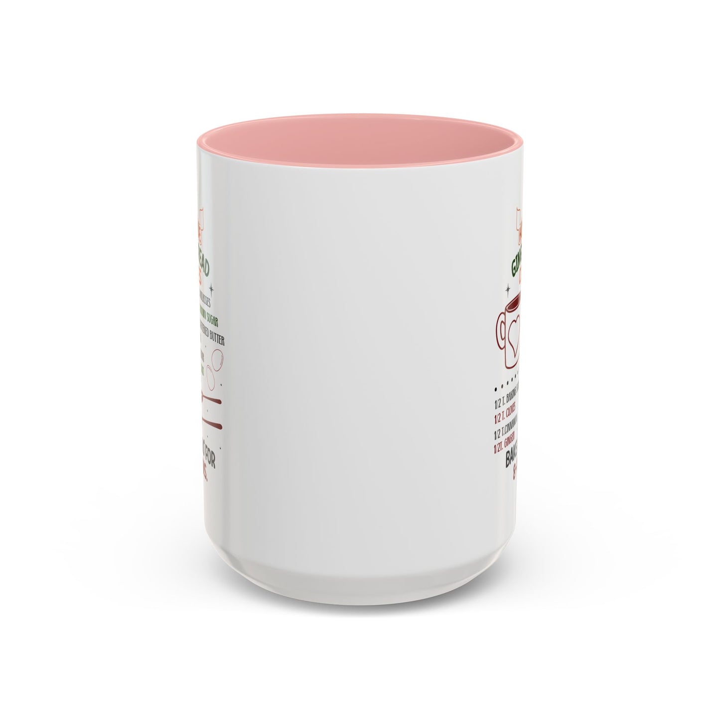 Christmas Mug - Homemade Gingerbread Cookies Recipe