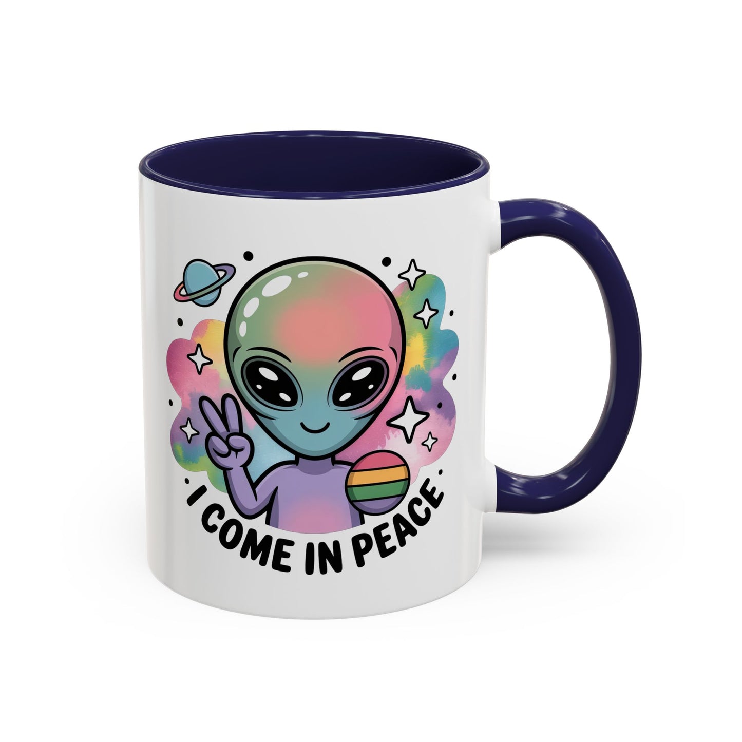 Alien Mug - I Come In Peace