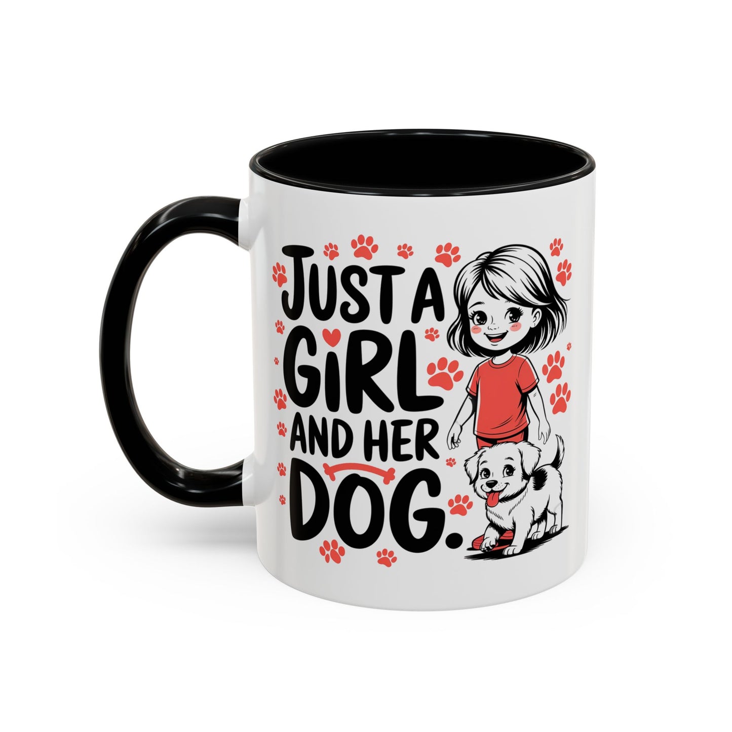 Animal Mug - Just a Girl and Her Dog