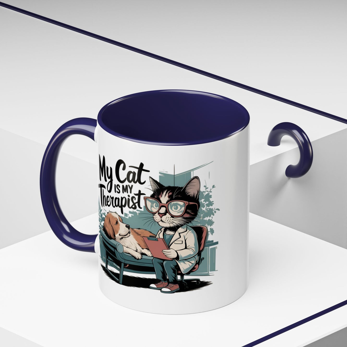 Animal Mug - My Cat Is My Therapist