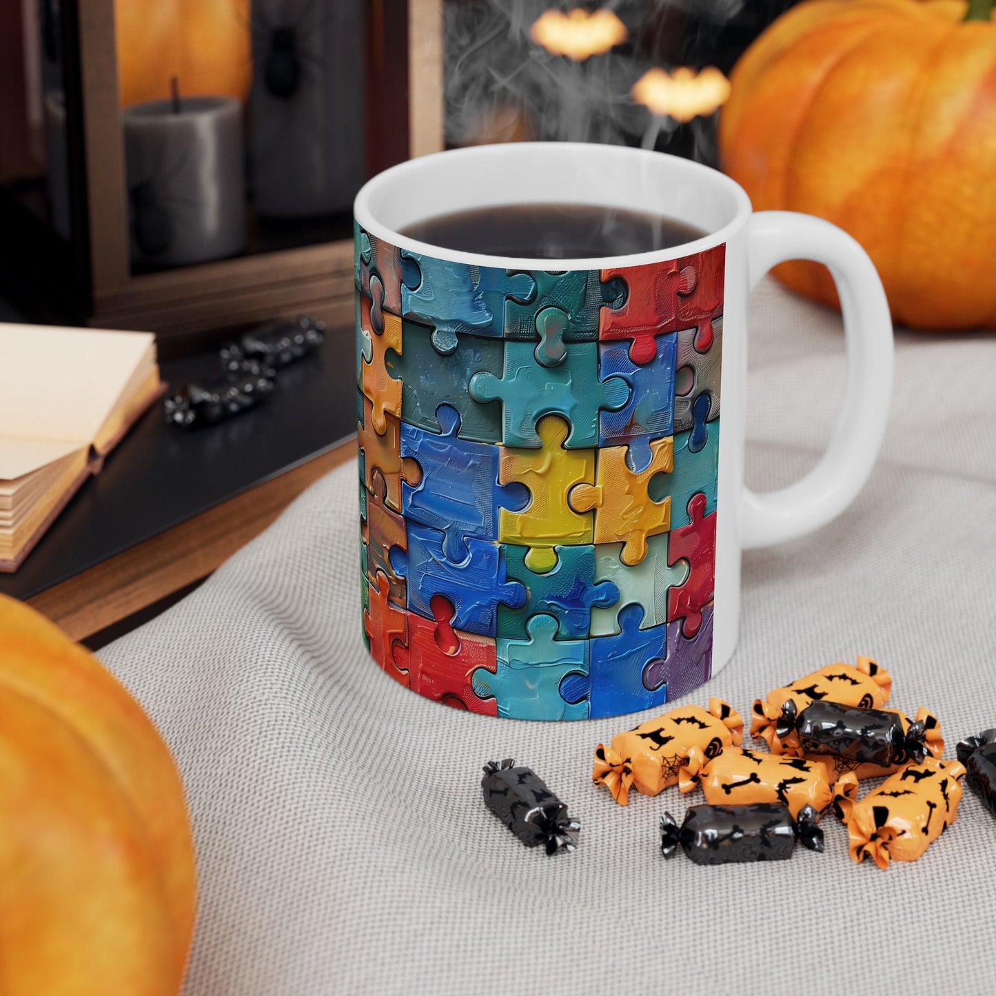 Artistic Mug - Colorful Jigsaw Puzzle