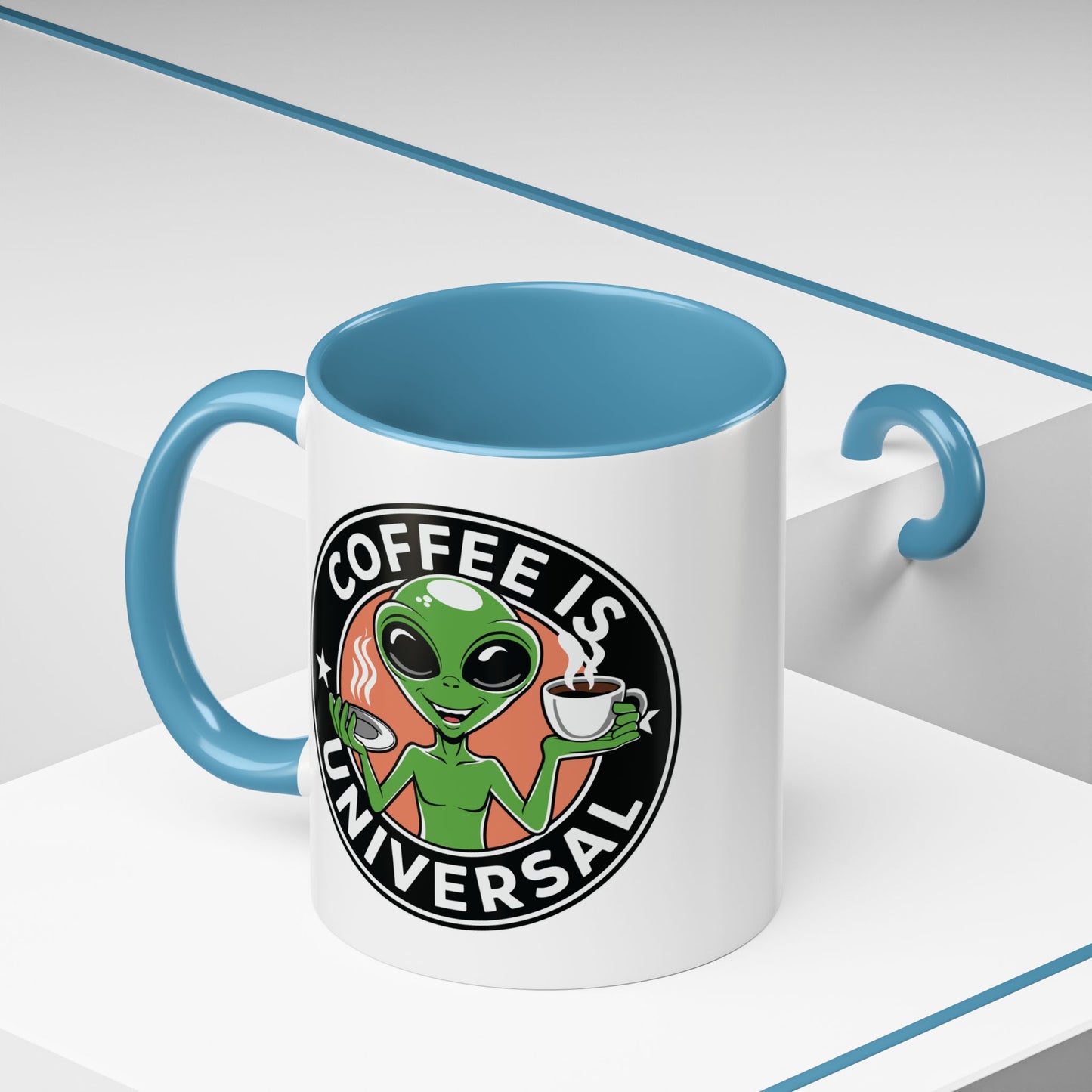 Alien Mug - Coffee Is Universal