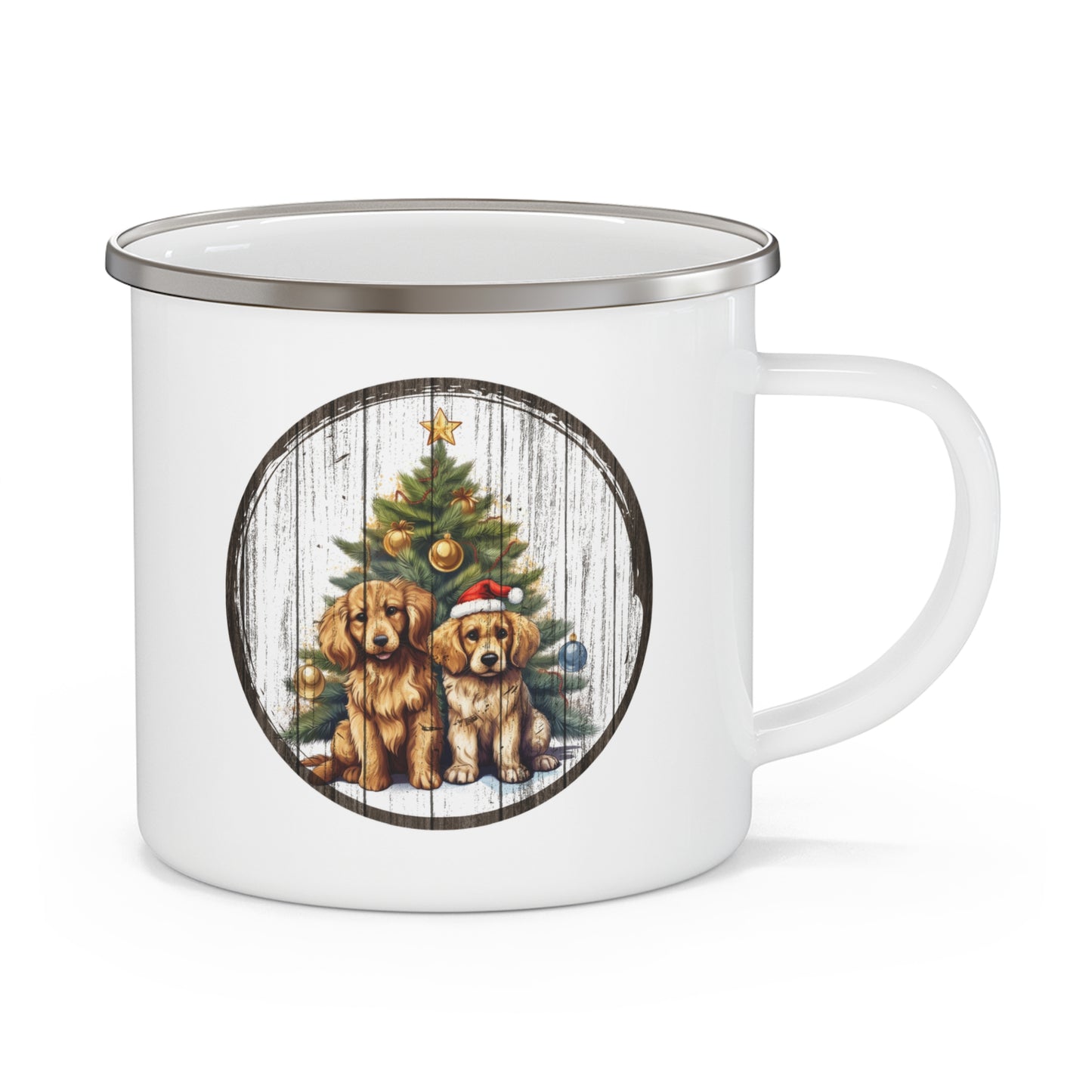 Christmas Mug - Christmas Tree Dogs