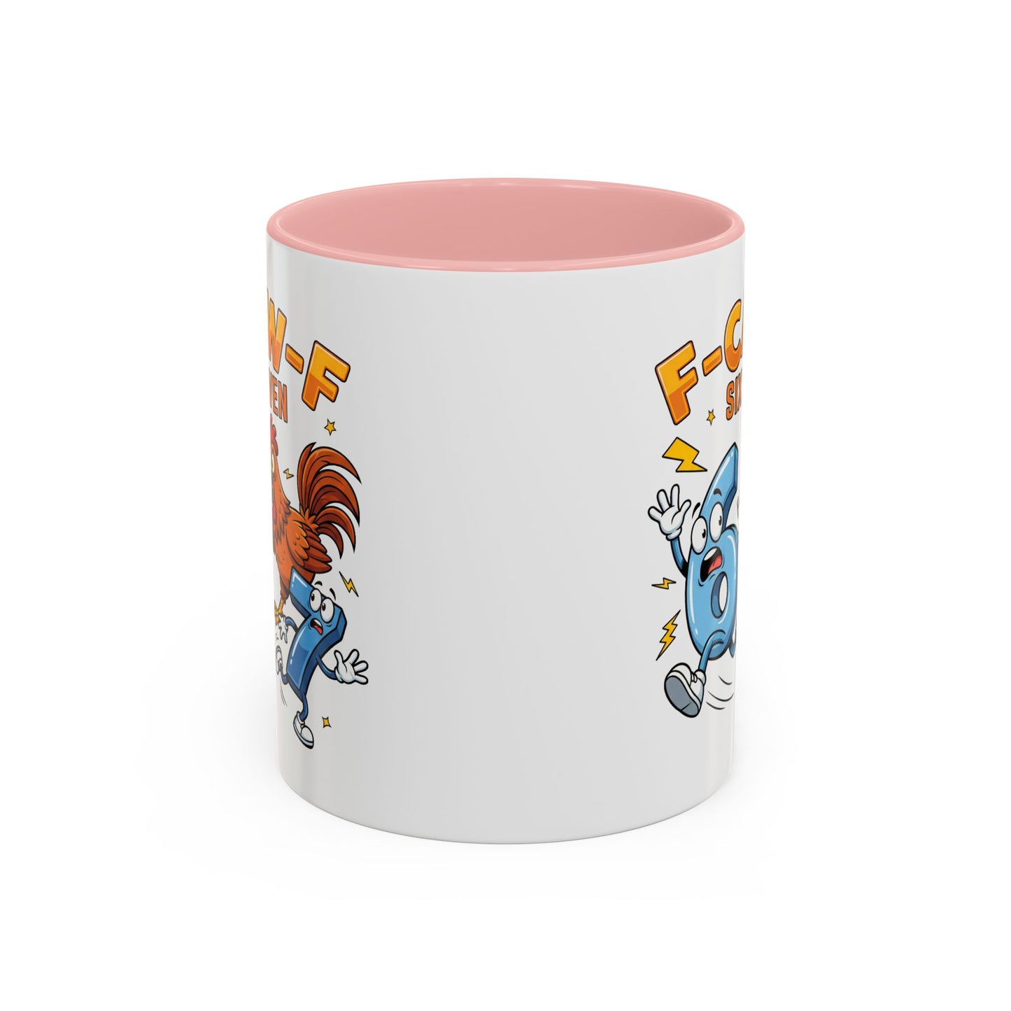 Humor Mug - F-CAW-F Six Seven