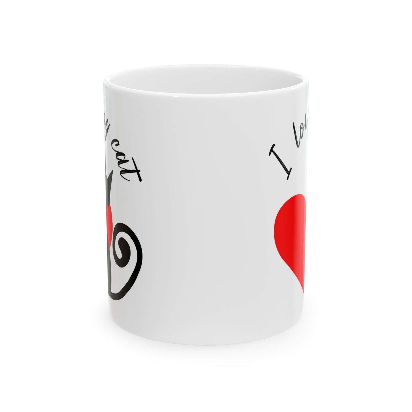 Animal Mug - I Love My Cat