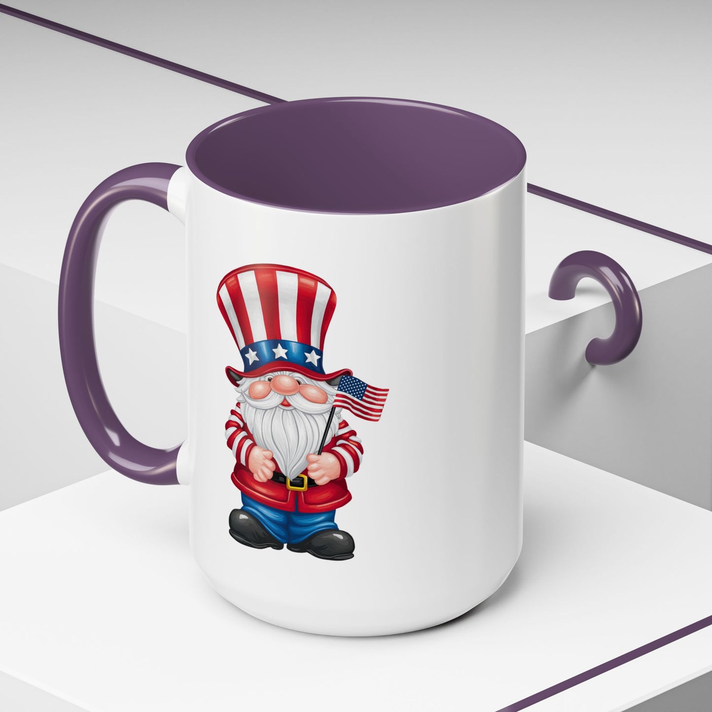 4th of July Mug - American Gnome 11