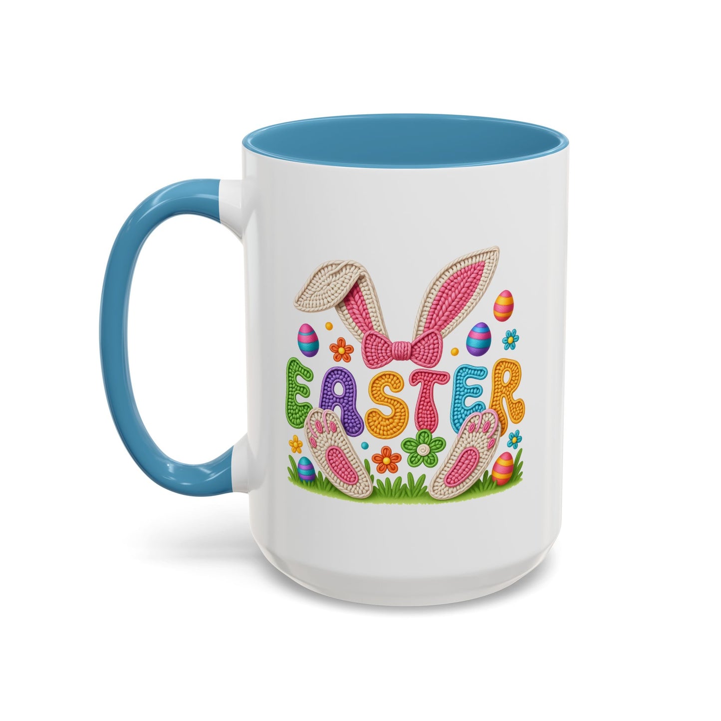 Easter Mug - Yarn Easter Bunny