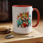 Mother's Day Mug - Mom Cat Red Heart