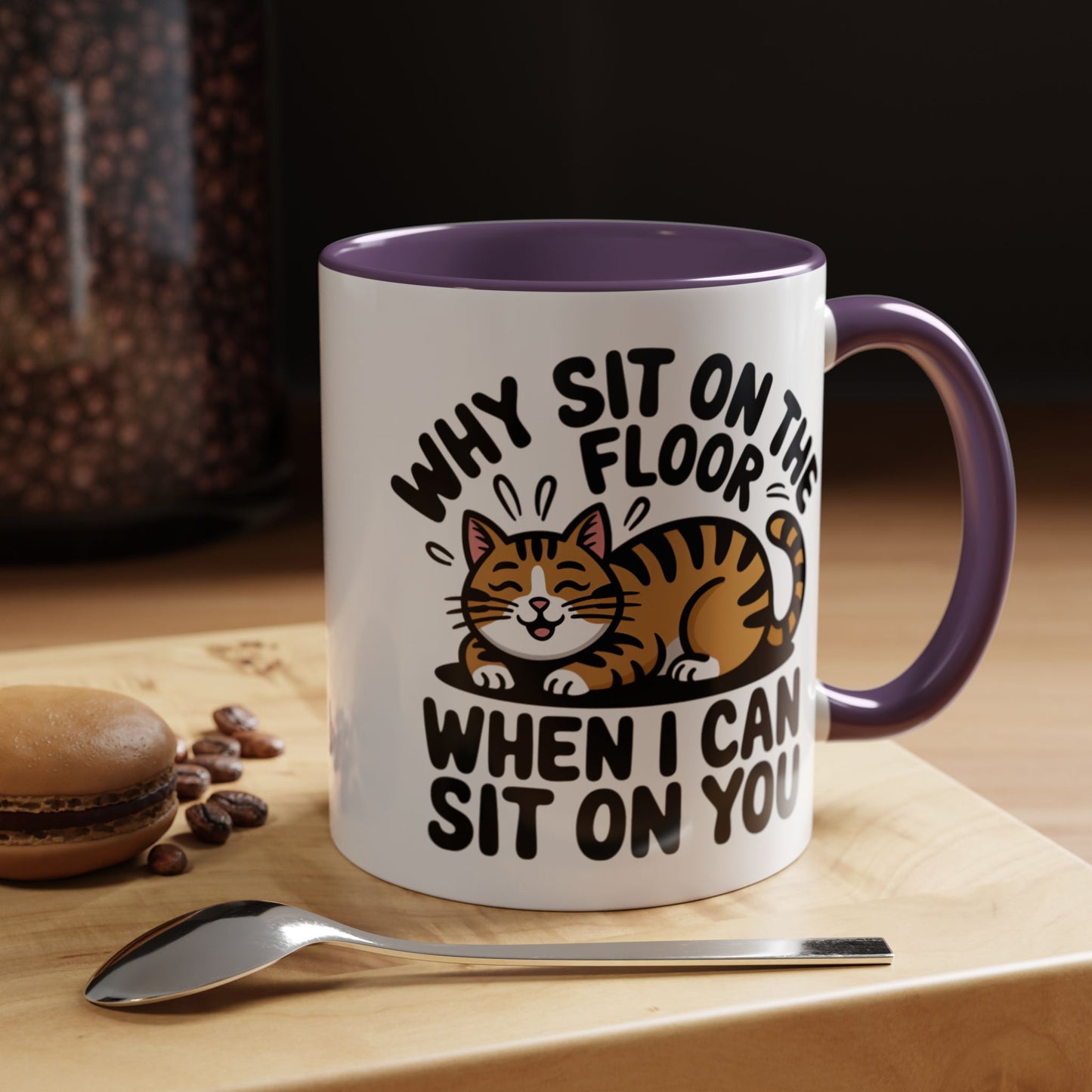 Animal Mug - Why Sit On The Floor
