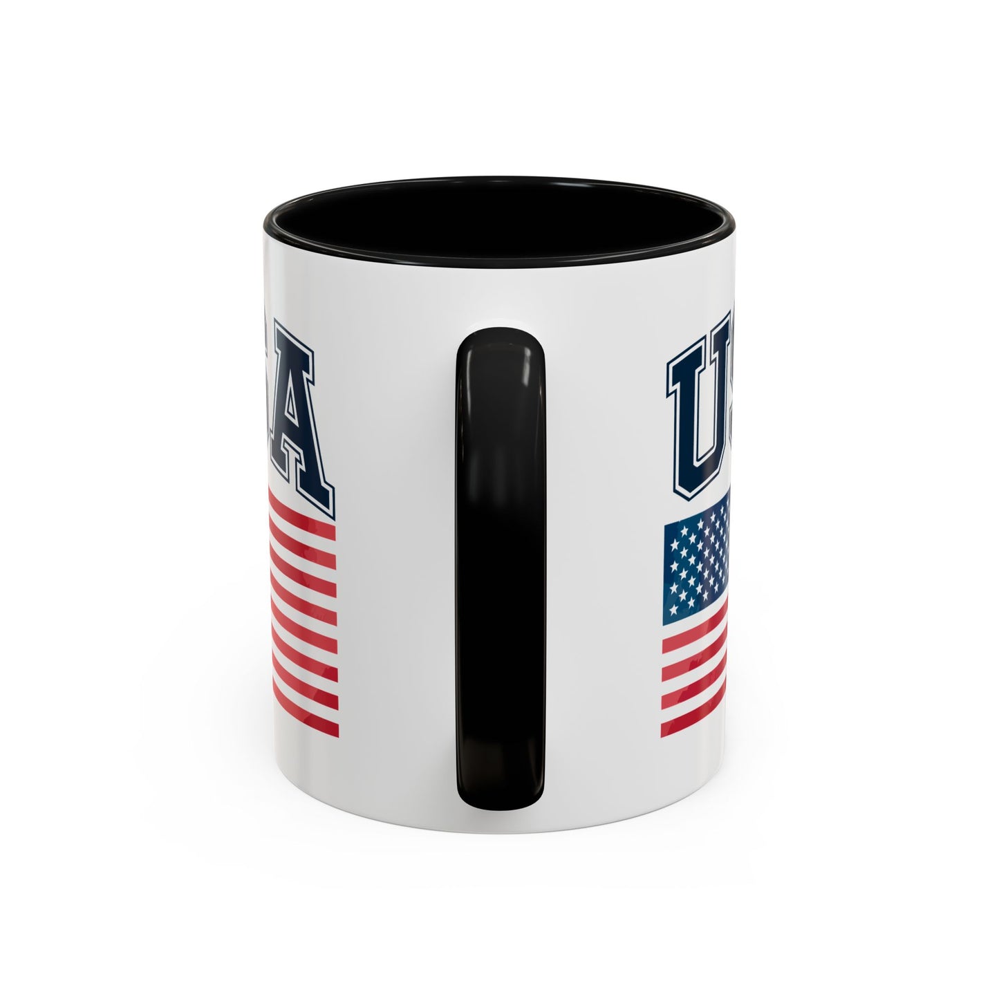 4th of July Mug - USA & Flag