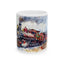Christmas Mug - Snowy Landscape Train Wrap 4