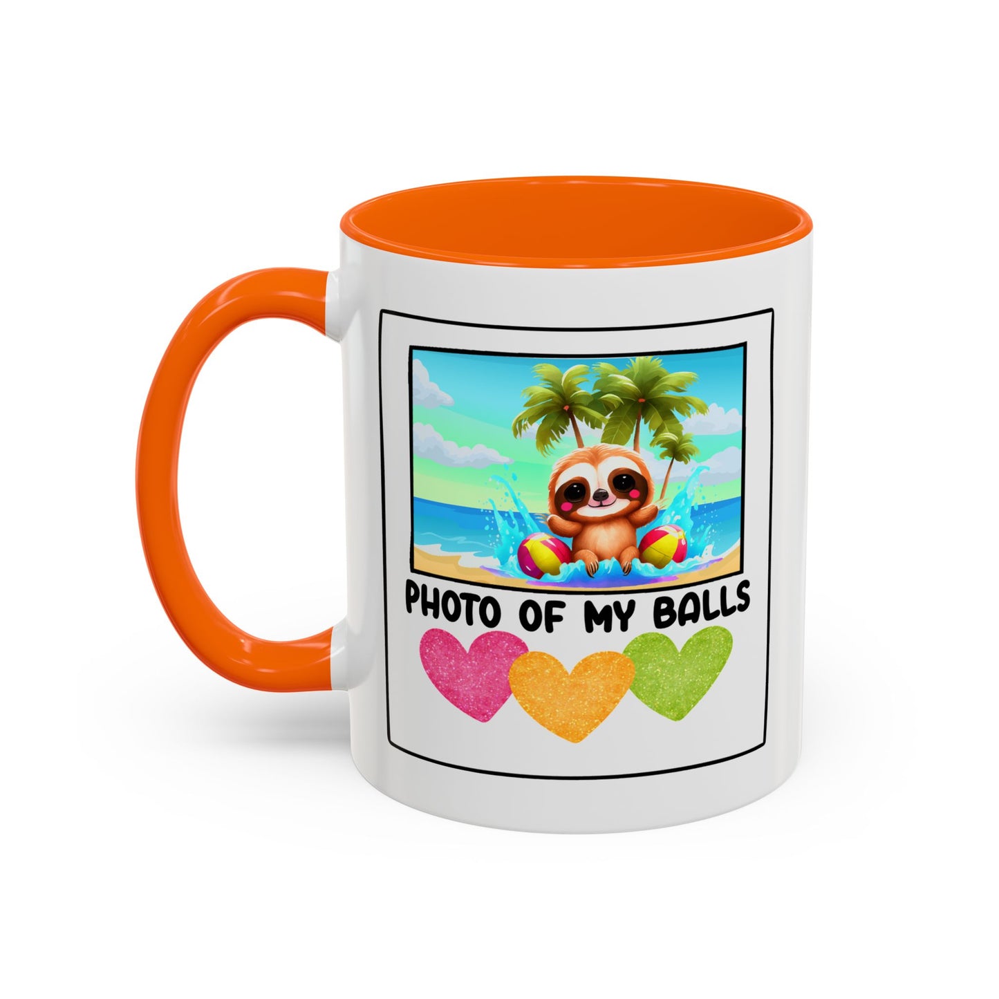 Adult Mug - Photo of My Balls