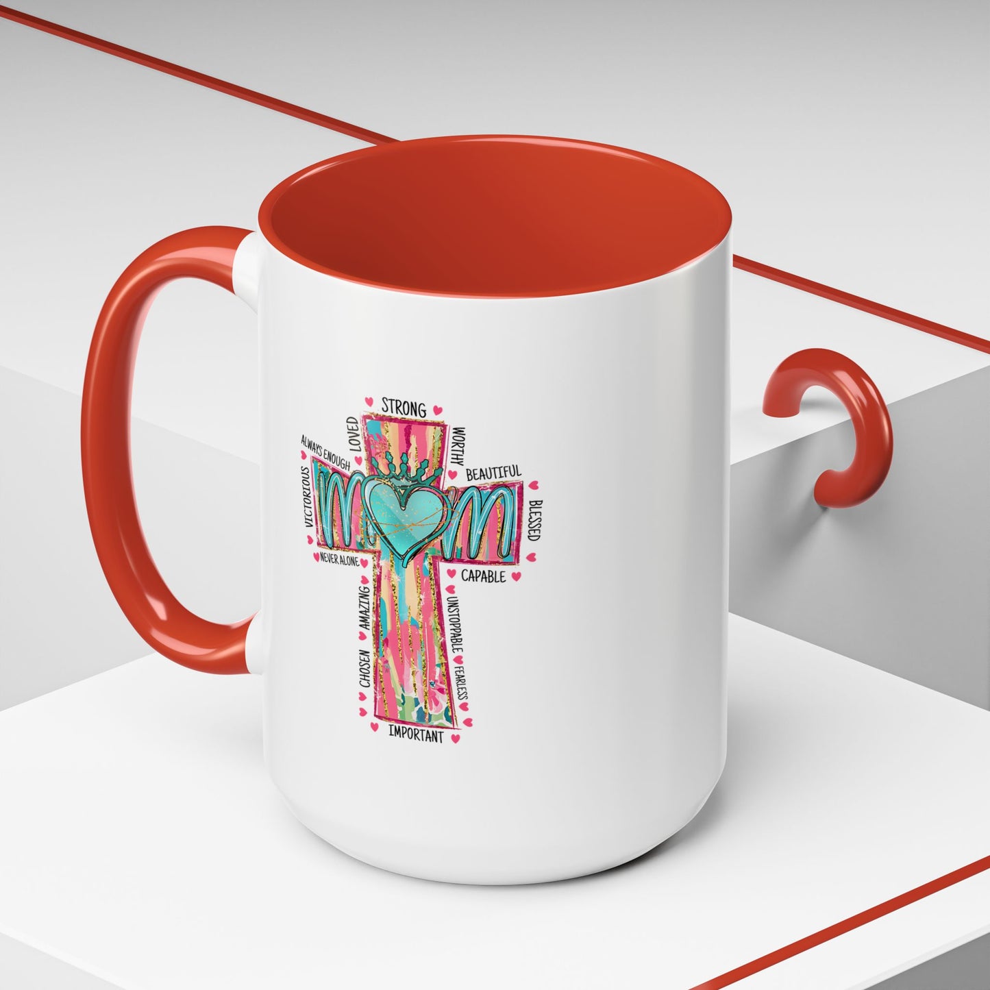 Religious Mug - Mom Cross