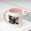 4th of July Mug - Skull Guns Flag