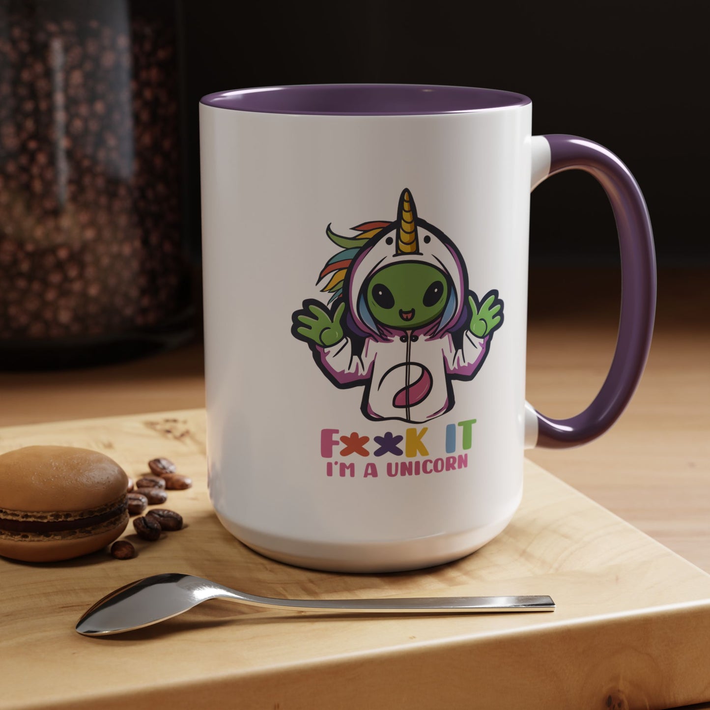 Alien Mug - F**K It I'm A Unicorn