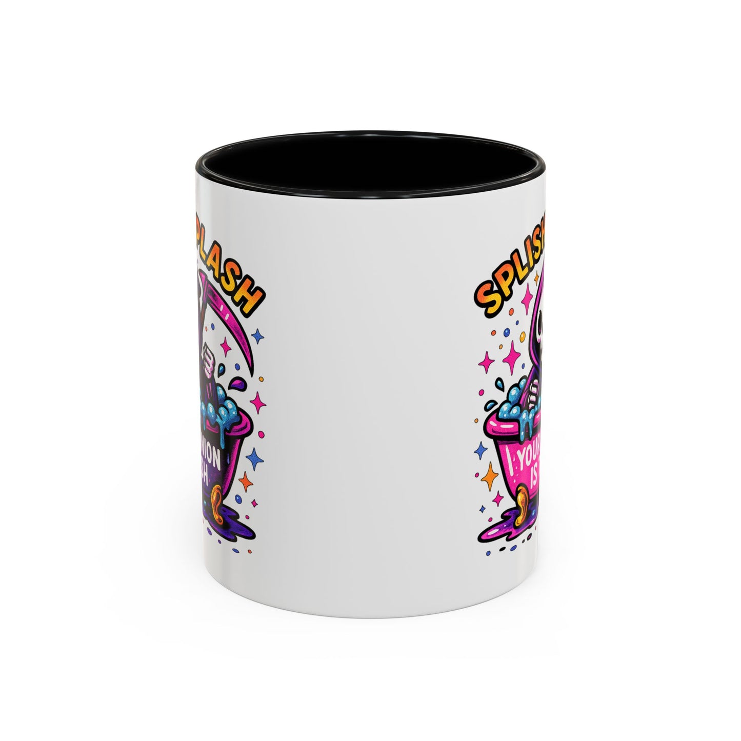 Humor Mug - Splish Splash Your Opinion is Trash