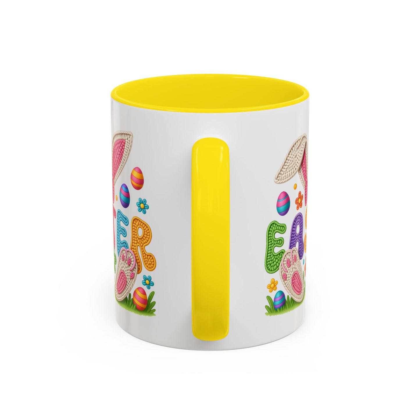 Easter Mug - Yarn Easter Bunny