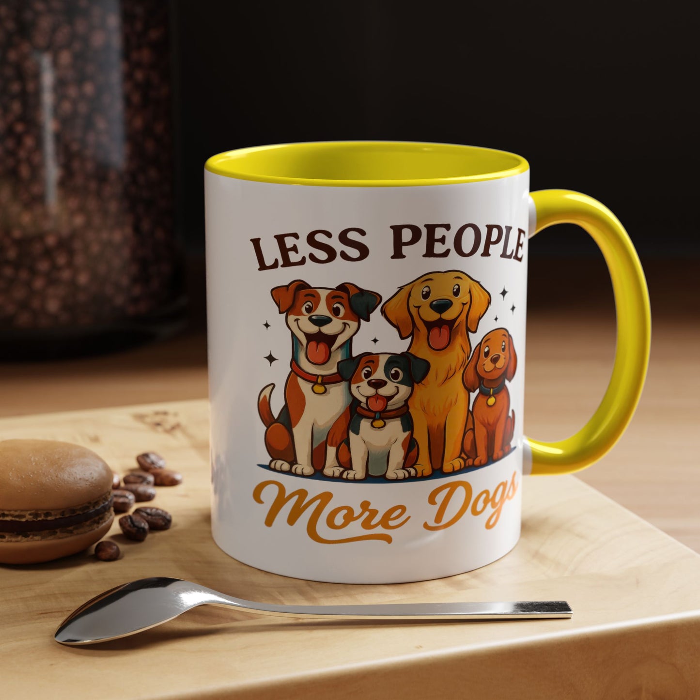 Animal Mug - Less People More Dogs