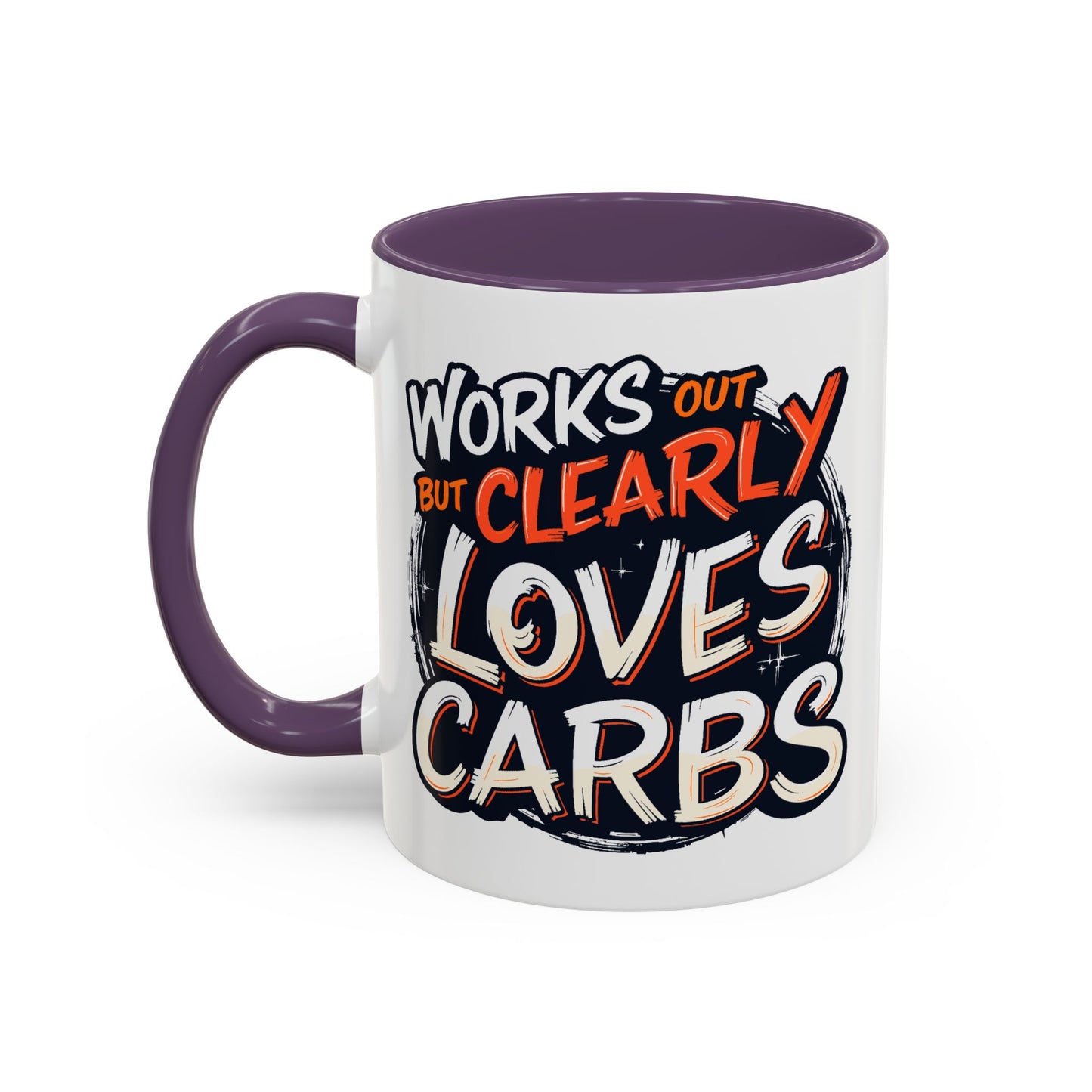 Adult Mug - Works Out But