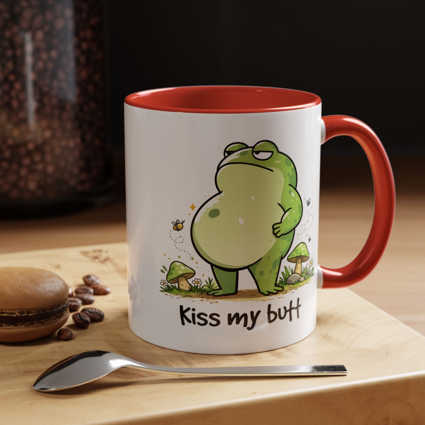 Humor Mug - Kiss My Butt