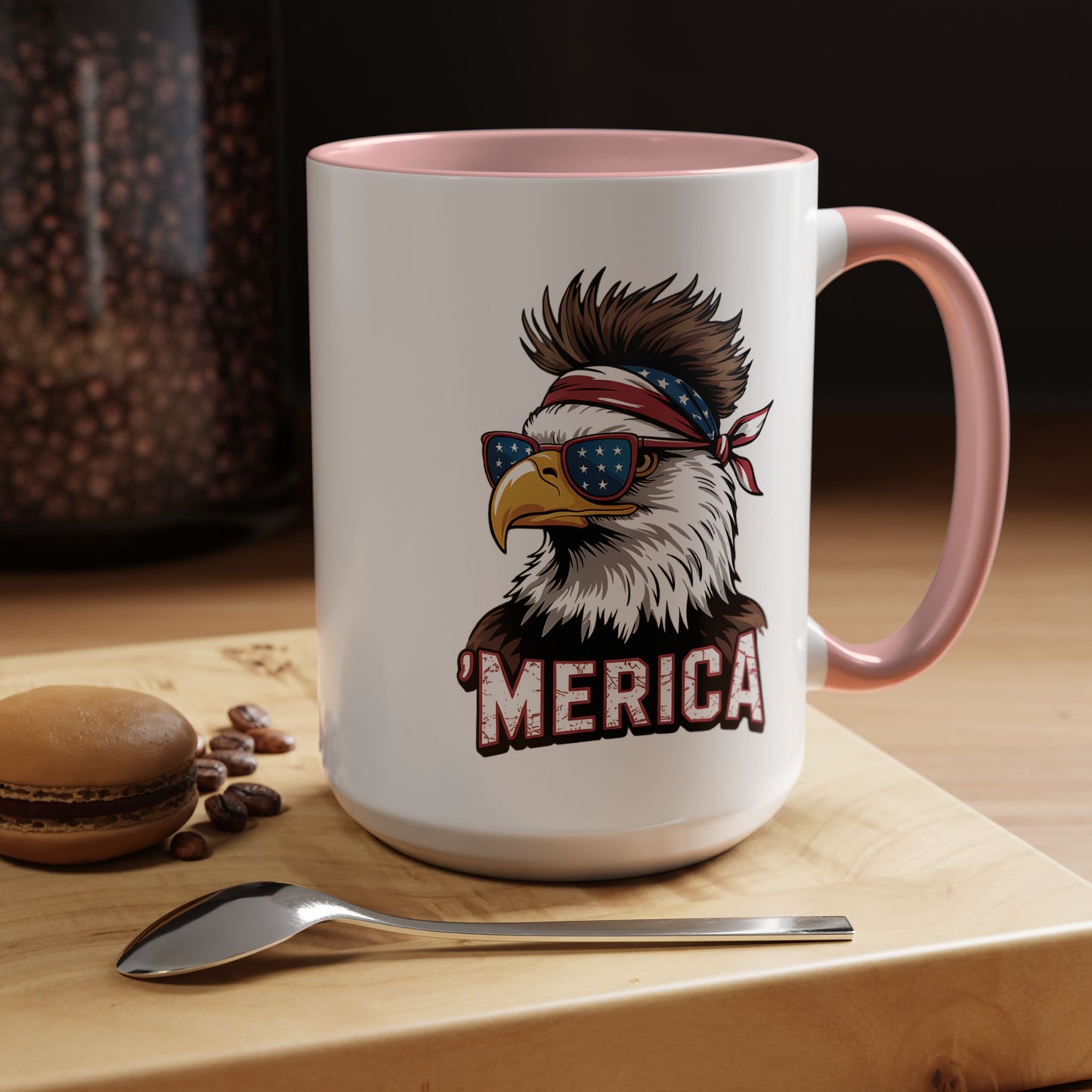 4th of July Mug - America Patriotic Eagle