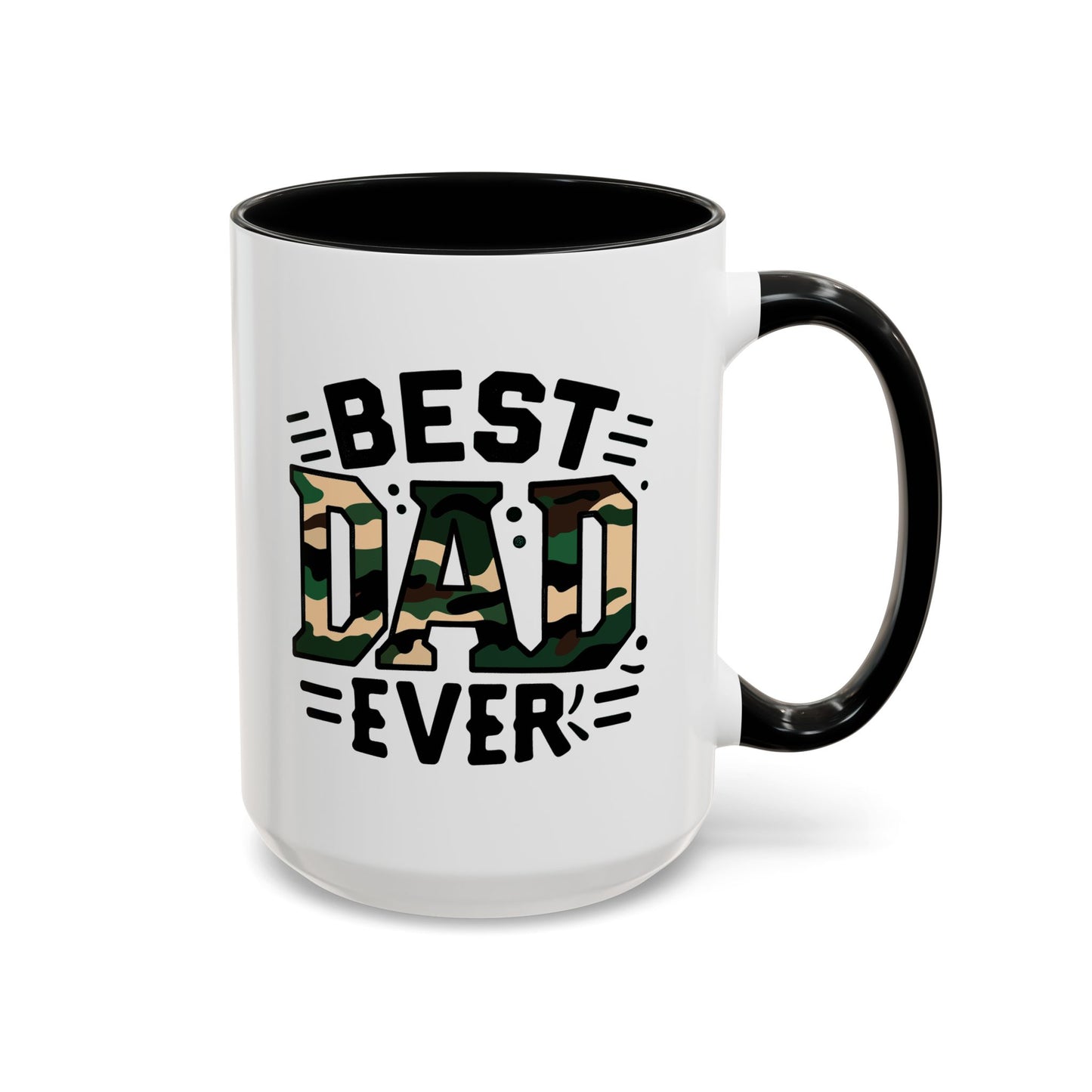 Father's Day Mug - Best Dad Ever Cammo