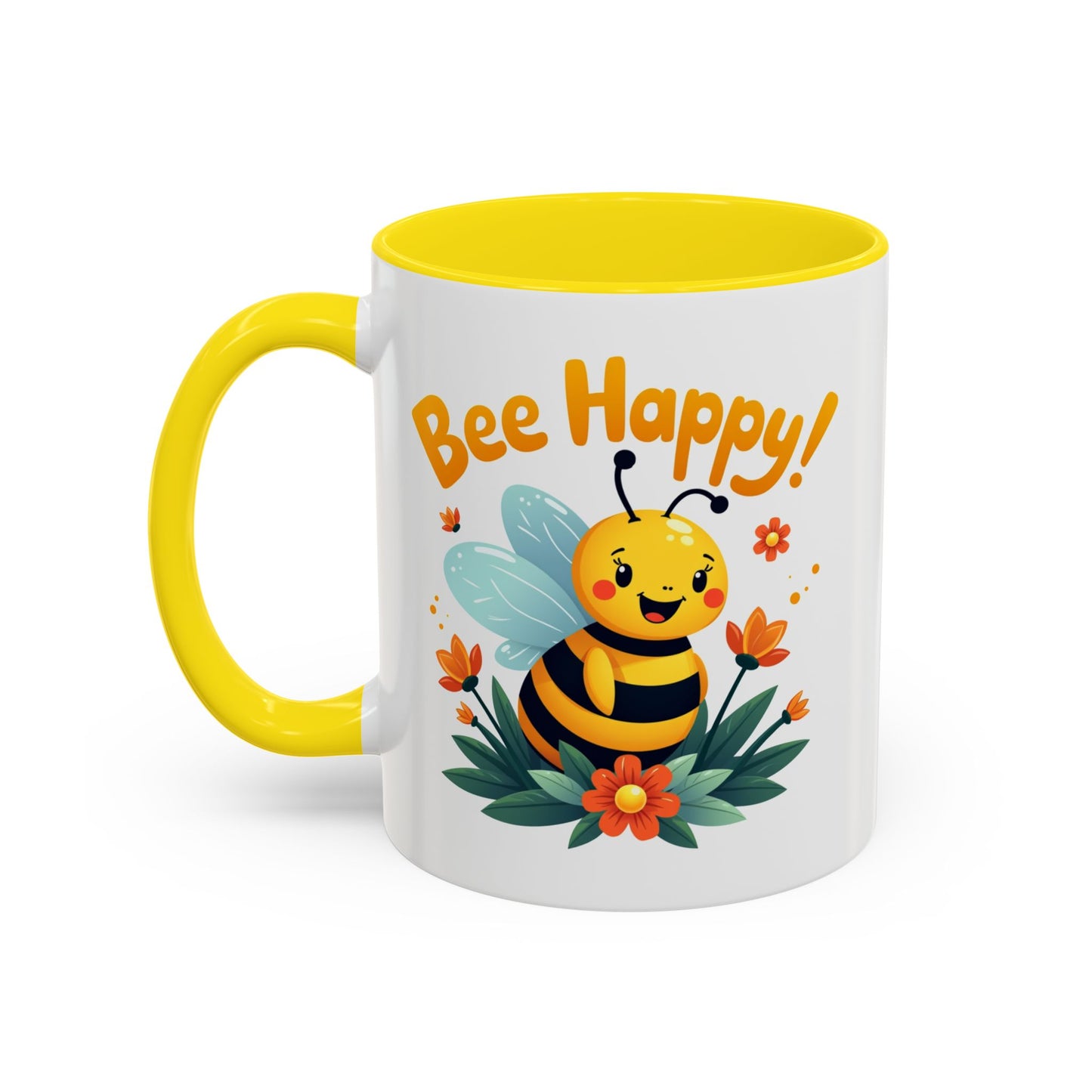 Motivation Mug - Bee Happy